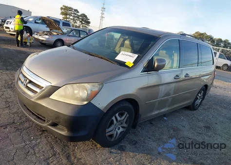 2006 Honda Odyssey Ex-L from USA, damaged, VIN 5FNRL38686B421550